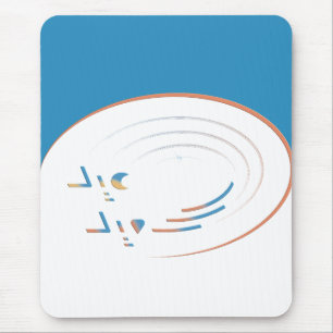 Eid, Spirals der Freude (gerahmt) Mousepad