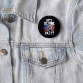 Eid über Partei uns patriotischer Armee Soldat  Button (Beispiel)
