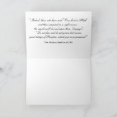 Eid UL Adha Greeting6 Feiertagskarte (Innenseite)