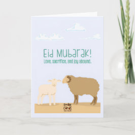 Eid ul Adha Mubarak - Einfach Karte