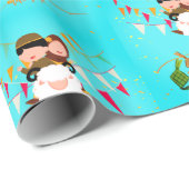 Eid ul adha Wrapping Paper, Glossy Wrapping Geschenkpapier (Rolleneckpunkt)