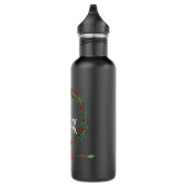 Eid Ul Fitr Alfitr Mubarak Tshirt Geschenk muslimi Edelstahlflasche (Rechts)