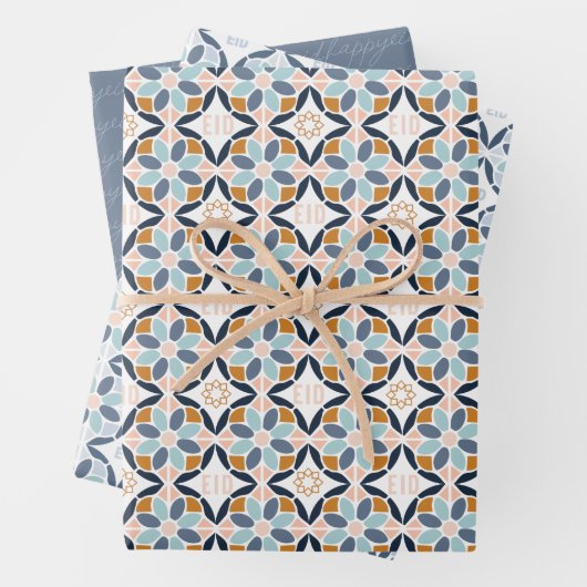 Eid Wrapping Paper Set 3 Geschenkpapier Set (Beispiel)