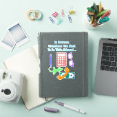 Eidechse bei der Arbeit Aufkleber (iPad Hülle)