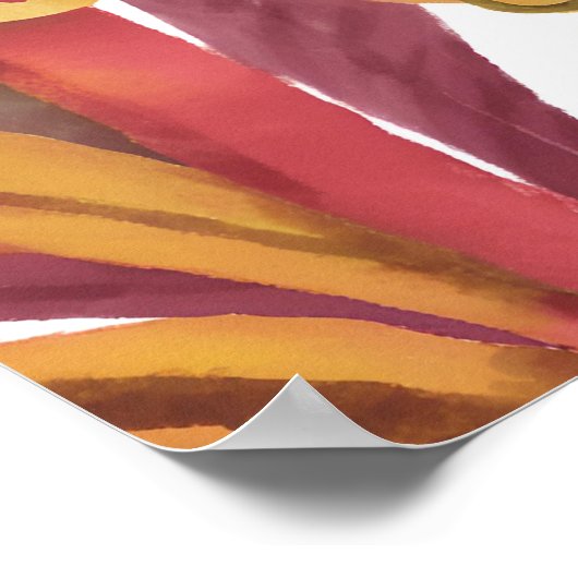 Eidechse der Karibik Poster (Ecke)