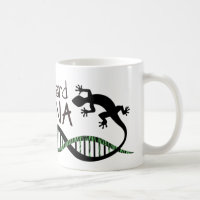 Eidechse DNA-Kaffee-Tasse
