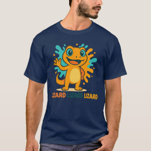 Eidechse Eidechse Eidechse Meme süß T-Shirt