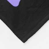 Eidechse Nur ein Mädchen Eidechsen-Geschenk Fleecedecke (Ecke)