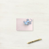 Eidechse Post-it Klebezettel (Auf Schreibtisch)