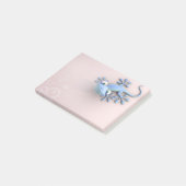 Eidechse Post-it Klebezettel (angewinkelt)