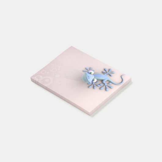 Eidechse Post-it Klebezettel (angewinkelt)