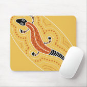 Eidechse punktierter Entwurf Mousepad (Mit Mouse)