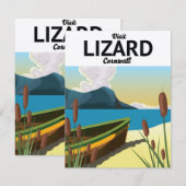 Eidechse-Seereiseplakat (Vorne/Hinten)