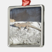Eidechse Silbernes Ornament (Links)
