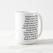 Eidechse-Spock ordnet Tasse an (VorderseiteRechts)
