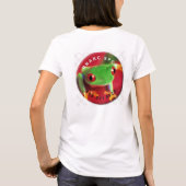 Eidechse und Frosch-Shirt T-Shirt (Rückseite)