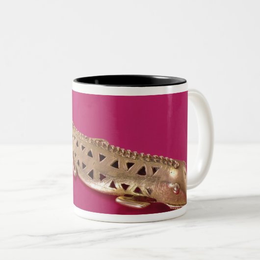 Eidechse, von Kolumbien Zweifarbige Tasse (VorderseiteRechts)