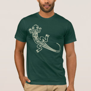 Eidechsen-Dunkelheits-T - Shirt