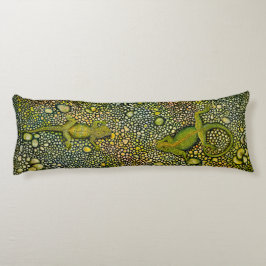 Eidechsen gegenüber seitenschläferkissen