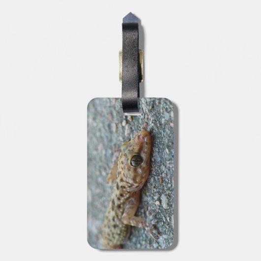 Eidechsen-Gepäckanhänger Gepäckanhänger (Rückseite vertikal)