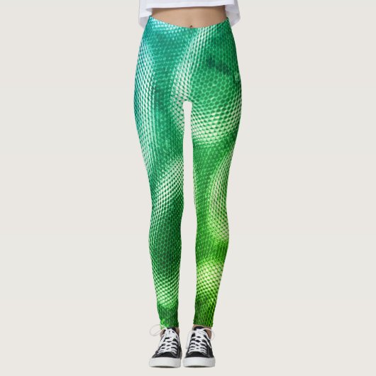 Eidechsen-Haut Leggings (Vorderseite)