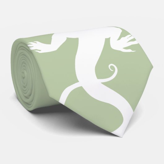 Eidechsen-Krawatten-coole Krawatte (Gerollt)