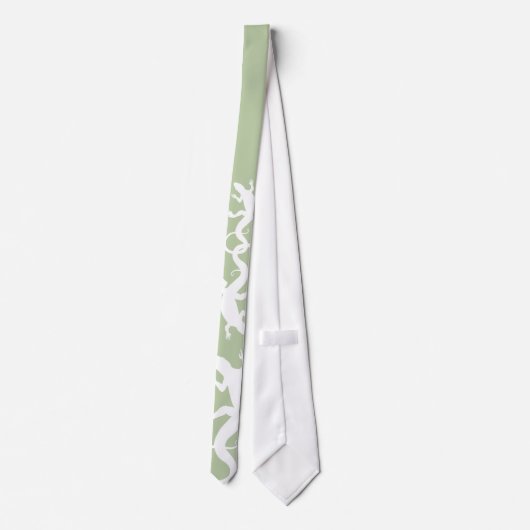 Eidechsen-Krawatten-coole Krawatte (Rückseite)