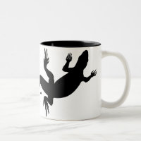 Eidechsen-Kunst-Kaffeetasse-coole