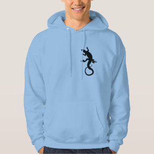 Eidechsen-Kunsthoodie-Sweatshirt-ReptilHoodie Hoodie