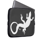 Eidechsen-Laptop-Hülsen-Reptil-Tiertablette-Hüllen Laptopschutzhülle (Vorne Rechts)
