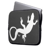 Eidechsen-Laptop-Hülsen-Reptil-Tiertablette-Hüllen Laptopschutzhülle (Vorderseite Links)