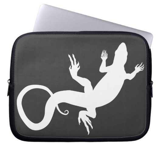 Eidechsen-Laptop-Hülsen-Reptil-Tiertablette-Hüllen Laptopschutzhülle (Vorderseite)