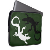 Eidechsen-Laptop-Hülsen-Reptil-Tiertablette-Hüllen Laptopschutzhülle (Vorne Rechts)