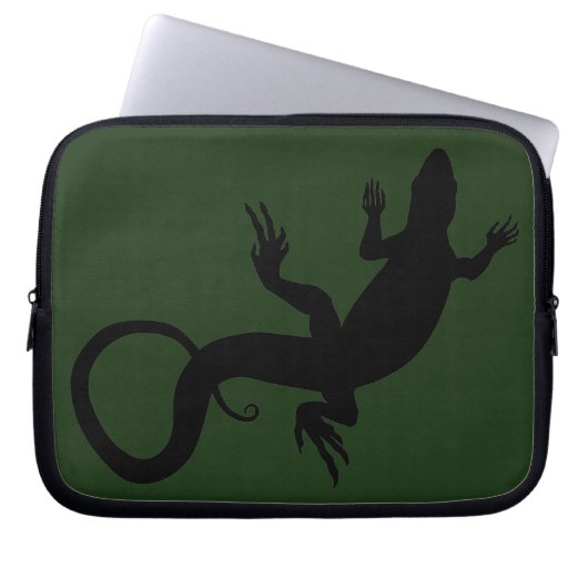 Eidechsen-Laptop-Hülsen-Reptil-Tiertablette-Hüllen Laptopschutzhülle (Vorderseite)