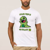 Eidechsen-Leute für Hillary T-Shirt (Vorderseite)