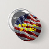 EIDECHSEN-LEUTE VON AMERIKA BUTTON (Vorne & Hinten)