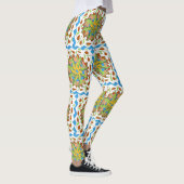 Eidechsen-Mandala Leggings (Rechts)
