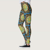 Eidechsen-Mandala Leggings (Links)