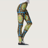 Eidechsen-Mandala Leggings (Rechts)