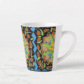 Eidechsen-Mandala Milchtasse (Rechts)