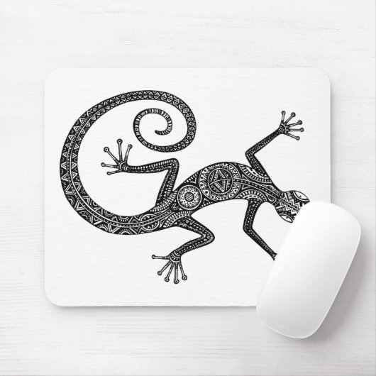 Eidechsen-oder Salamander-Gekritzel Mousepad (Mit Mouse)