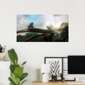 Eidechsen sehen vor Poster / Print (Heimbüro)