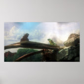 Eidechsen sehen vor Poster / Print (Vorne)