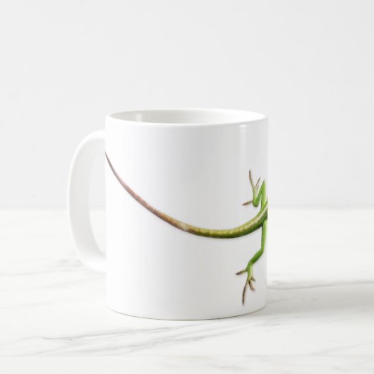 Eidechsen-Tasse 01 Kaffeetasse (Vorderseite Links)