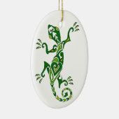 Eidechsen-Tätowierung Keramikornament (Rechts)