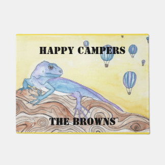 Eidechsen-Tür-Matte Fußmatte