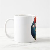 Eidechsen Weihnachten Kaffeetasse (Links)