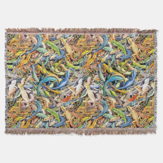 Eidechsenklumpen Decke (Vorderseite)