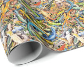 Eidechsenklumpen Geschenkpapier (Rolleneckpunkt)