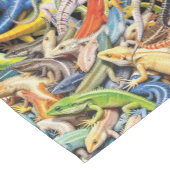 Eidechsenklumpen Kurzer Tischläufer (Ecke)